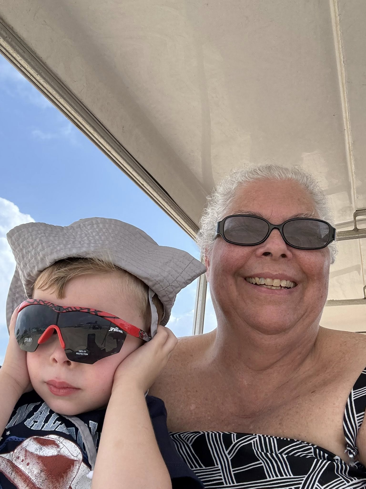 Tina and Wes at the beach