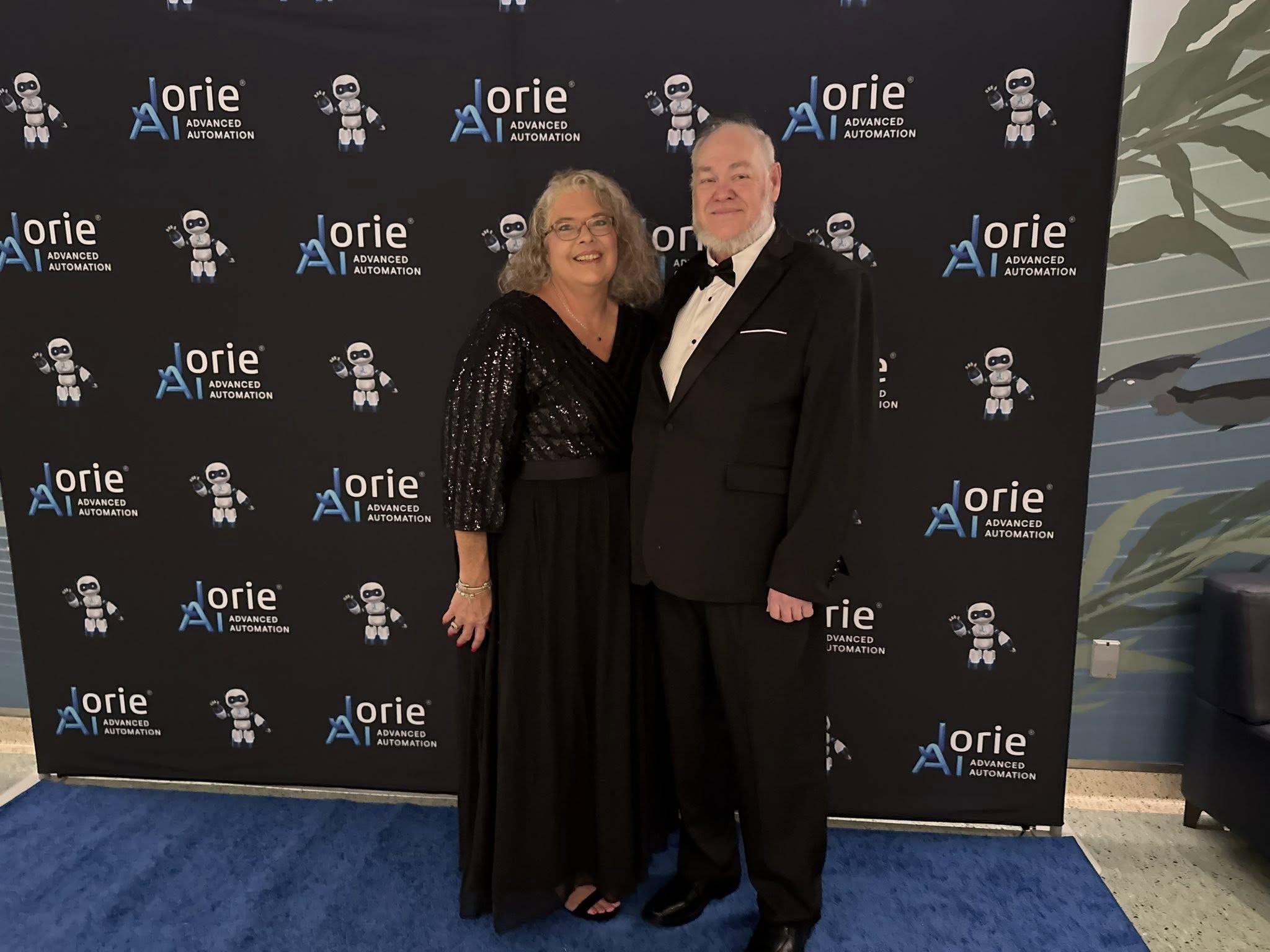 Tina and Terry at Banquet